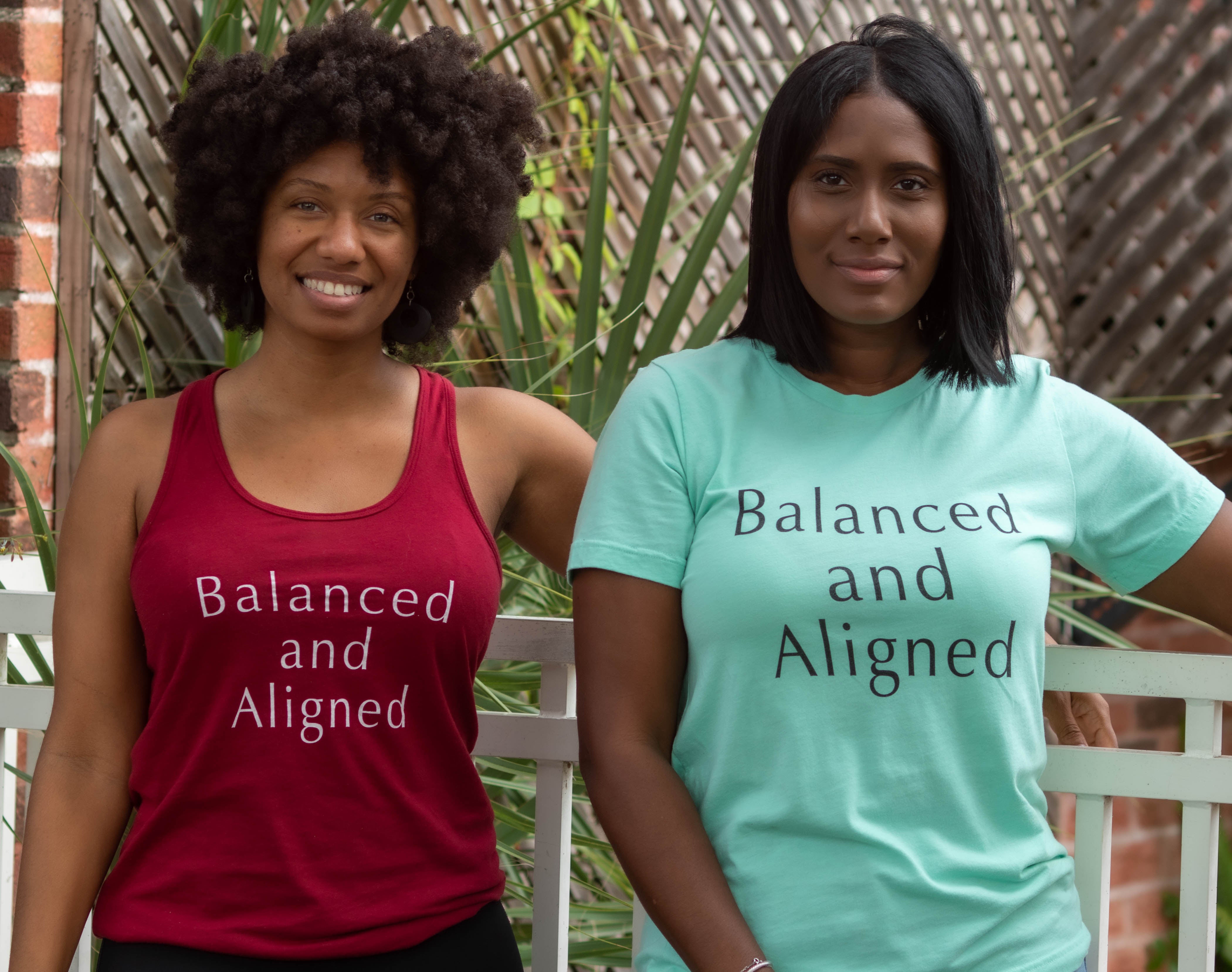 "Balanced and Aligned" Tee